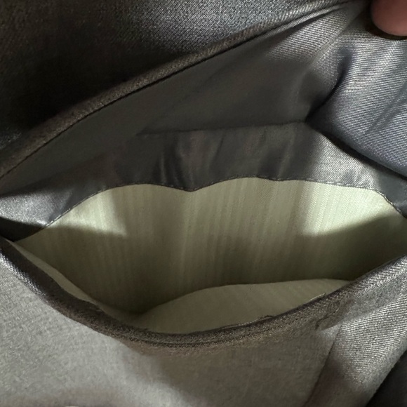 Apollo King gray suit jacket & vest sz58R - Picture 3 of 11